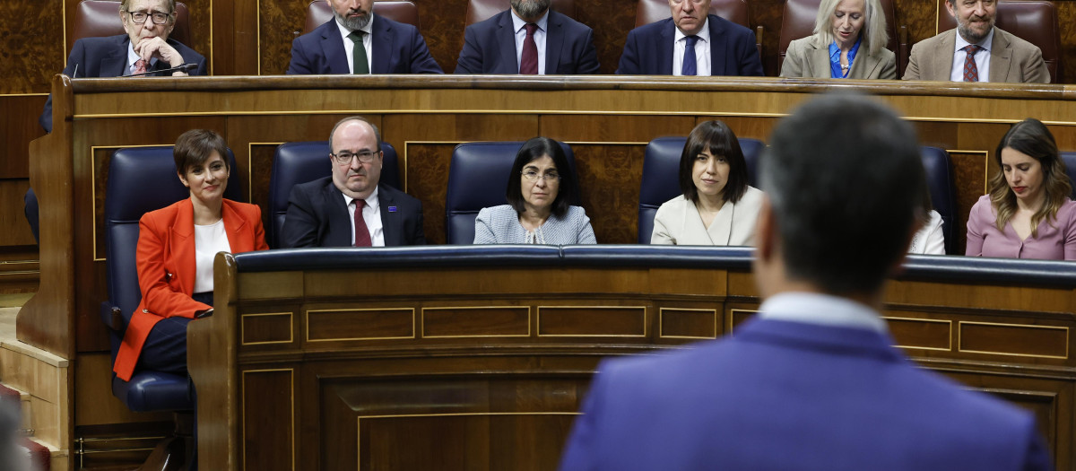 Pedro Sánchez, dirigiéndose a Ramón Tamames