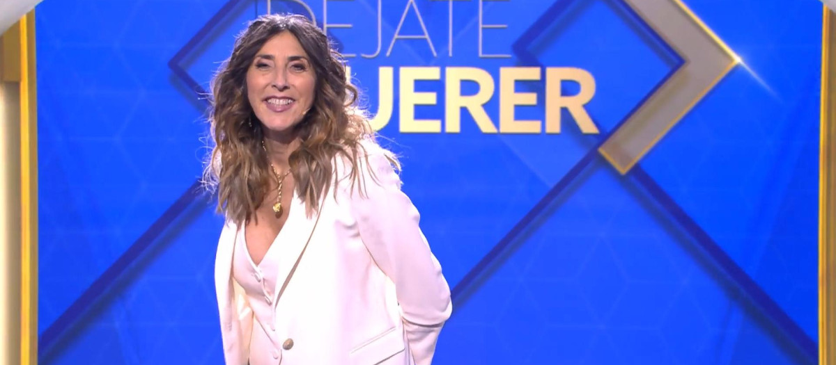Paz Padilla, presentadora del programa Déjate querer