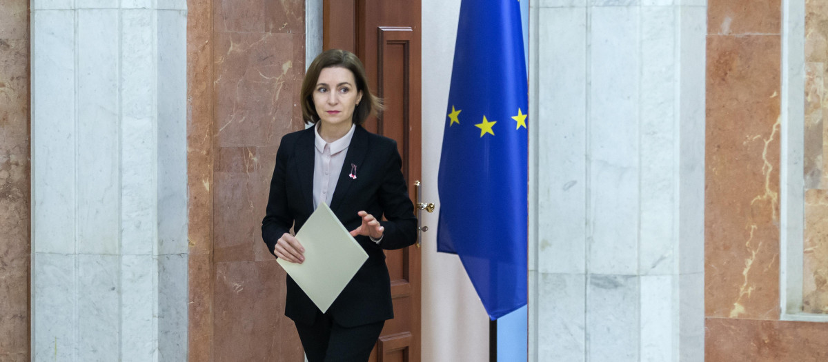 Maia Sandu, presidenta de Moldavia