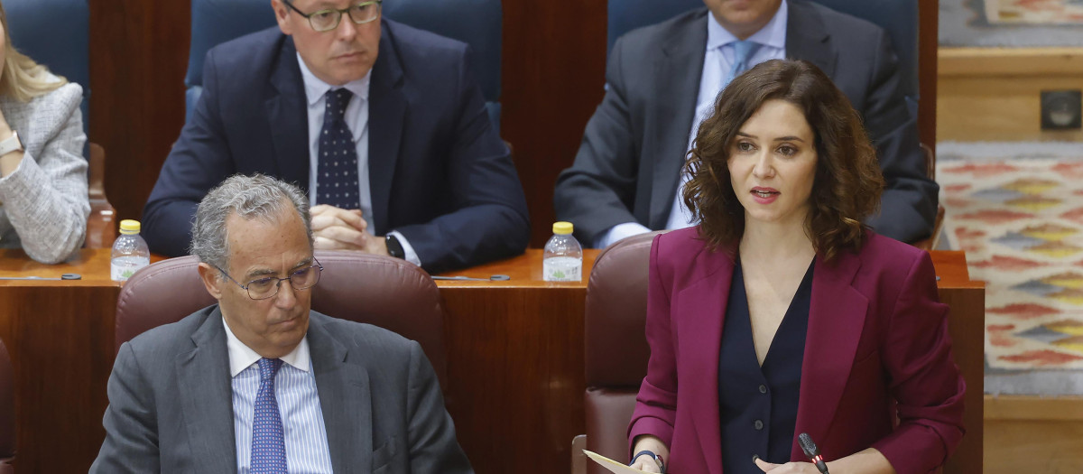Díaz Ayuso en el último pleno de la legislatura

Foto: D.Sinova