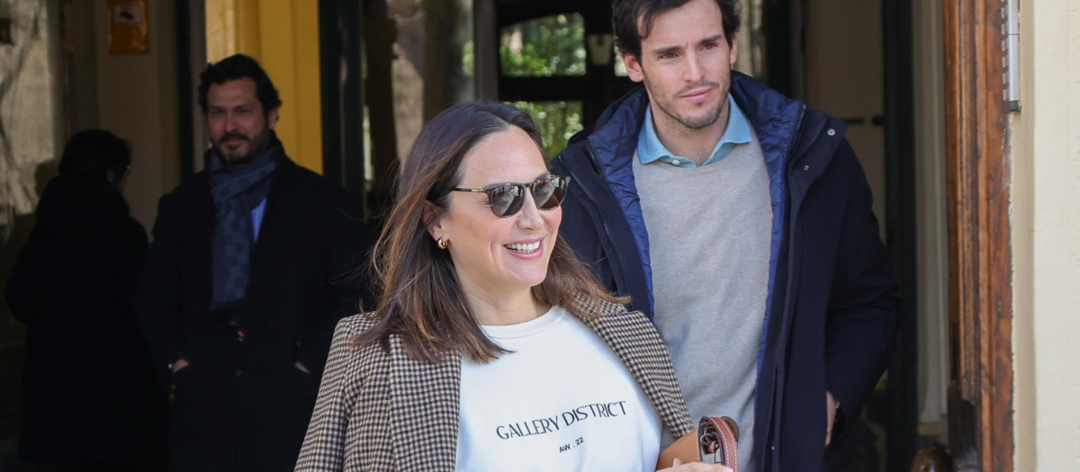 Tamara Falcó and Iñigo Onieva in Madrid, 10 february 2023