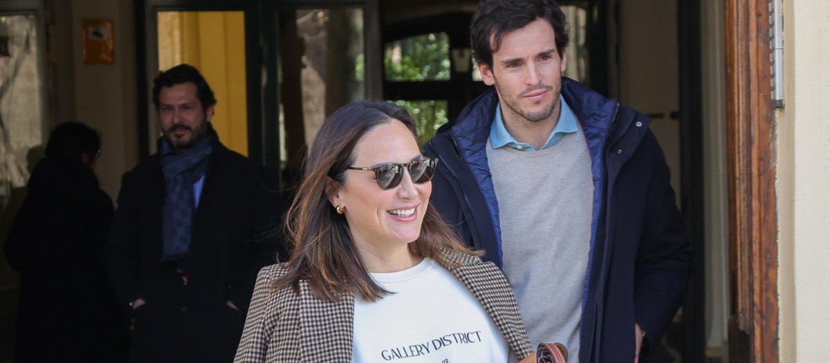 Tamara Falcó and Iñigo Onieva in Madrid, 10 february 2023