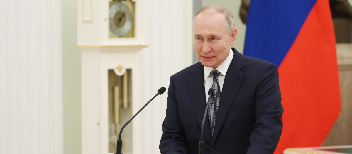 El presidente ruso, Vladimir Putin