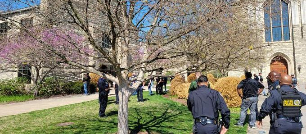 La policía de Nashville acudió a Covenant School tras reportarse un tiroteo