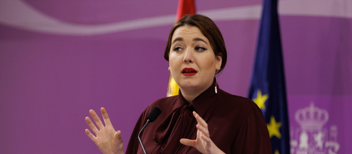 La secretaria de Estado de Igualdad y contra la Violencia de Género, Ángela Rodríguez 'Pam'
