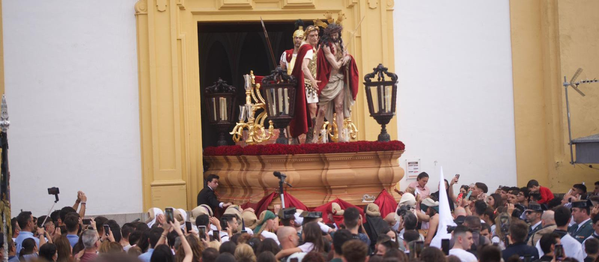 Salida procesional de Nuestro Padre Jesús de los Afligidos