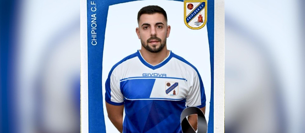 Imagen del jugador de fútbol asesinado, Paco Naval