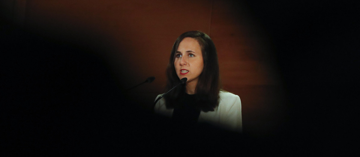 La secretaria general de Podemos, Ione Belarra