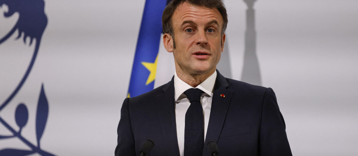 Emmanuel Macron, presidente de Francia