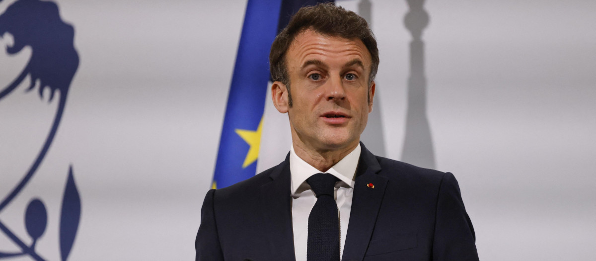 Emmanuel Macron, presidente de Francia