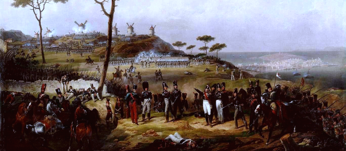 Episodio de la intervención francesa en España 1823