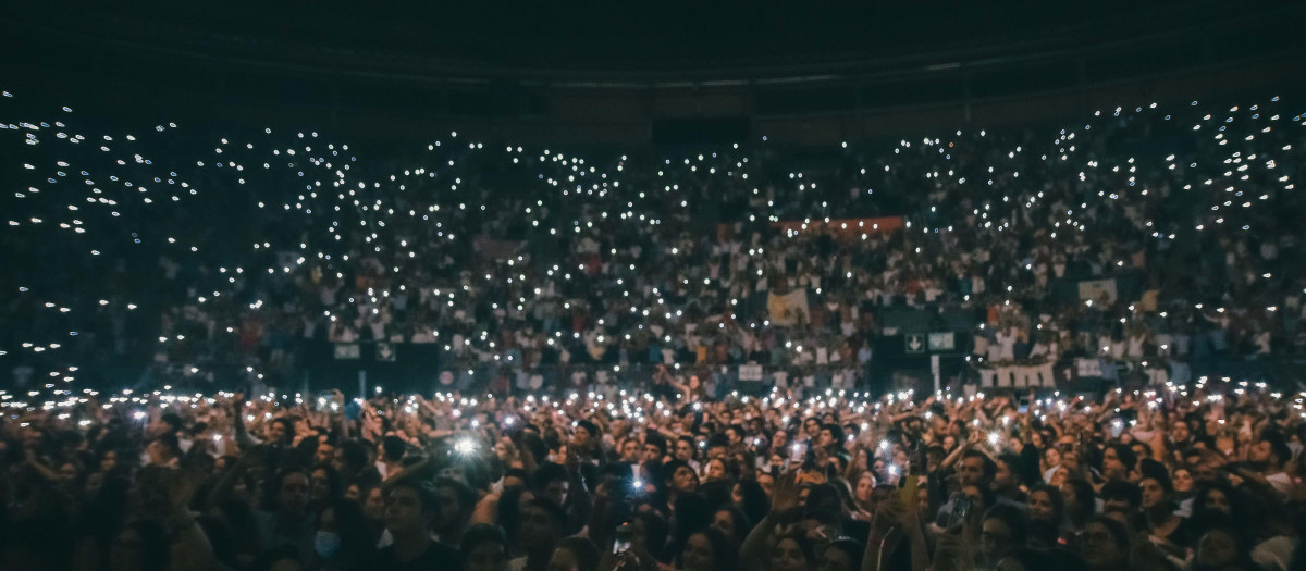 El concierto de Hakuna Group Music del pasado septiembre reunió en el Palacio de Vistalegre a más de 8.000 personas