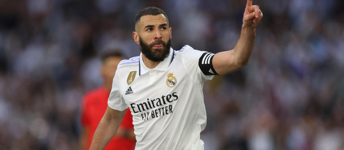 Karim Benzema está en el mejor momento de la temporada