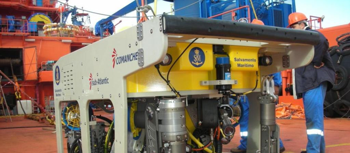 Robot Comanche de Salvamento Marítimo