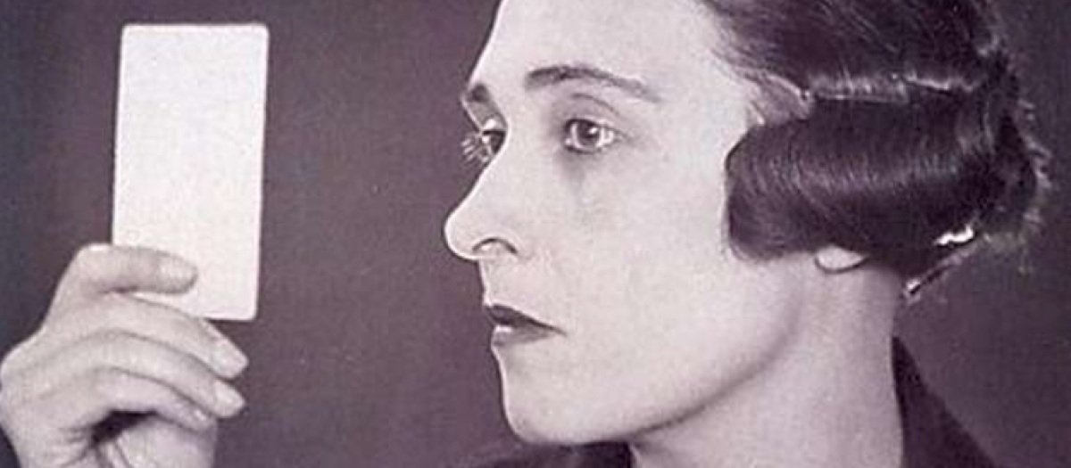 Retrato de Victoria Ocampo por Man Ray