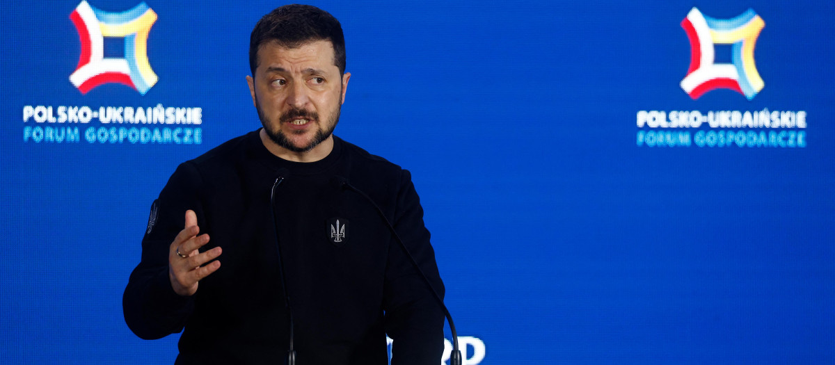 Volodímir Zelenski, presidente de Ucrania