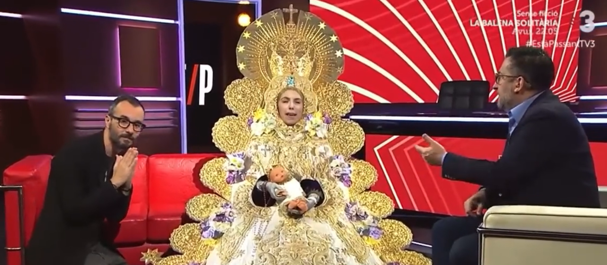 Parodia de la Virgen del Rocío