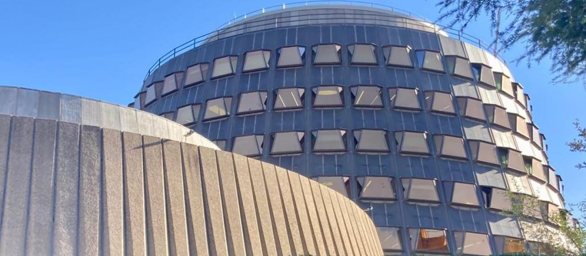 Edificio del Tribunal Constitucional en Madrid
