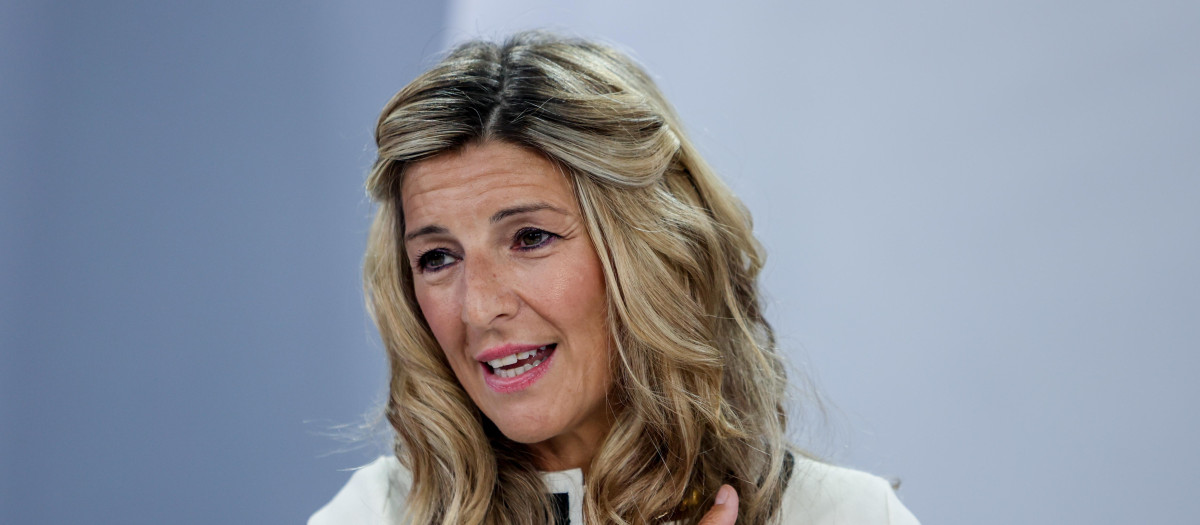 Yolanda Díaz, ministra de Trabajo