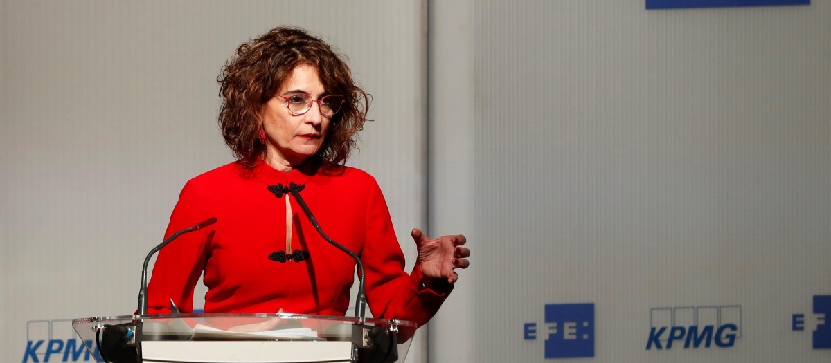 La ministra de Hacienda y portavoz del Gobierno, María Jesús Montero