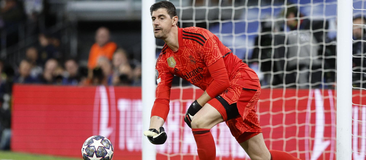 Thibaut Courtois volvió a ser decisivo con sus paradas