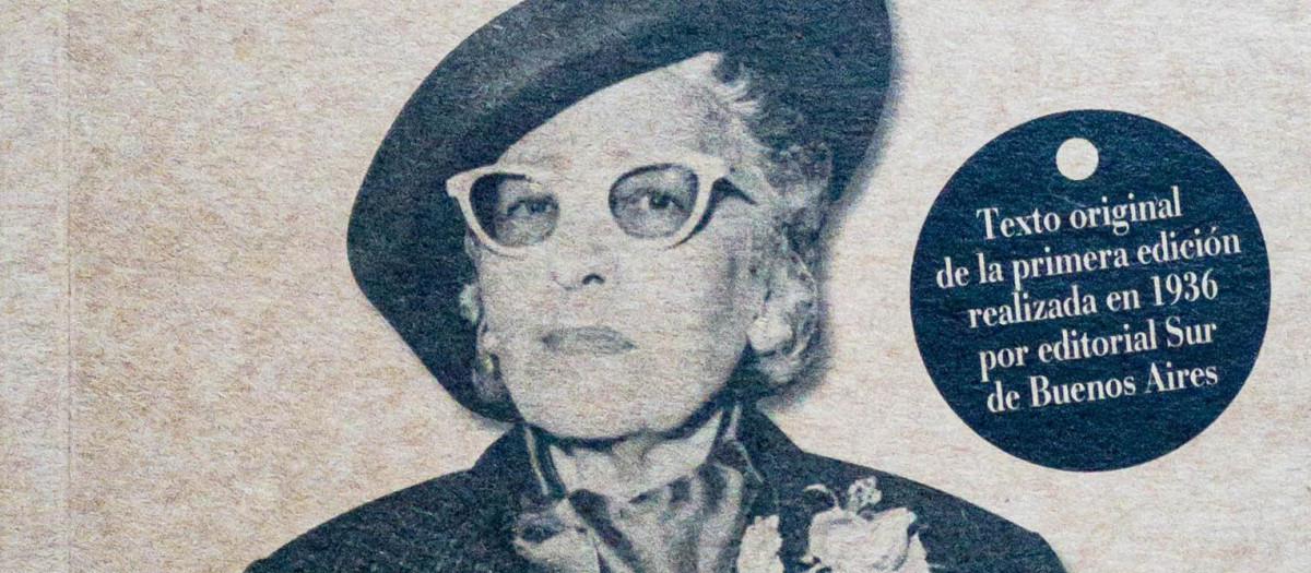 Portada de «La mujer y su expresión» de Victoria Ocampo