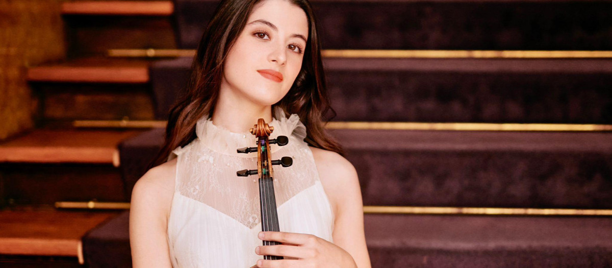 La violinista granadina María Dueñas, Premio Princesa de Girona Artes y Letras 2023