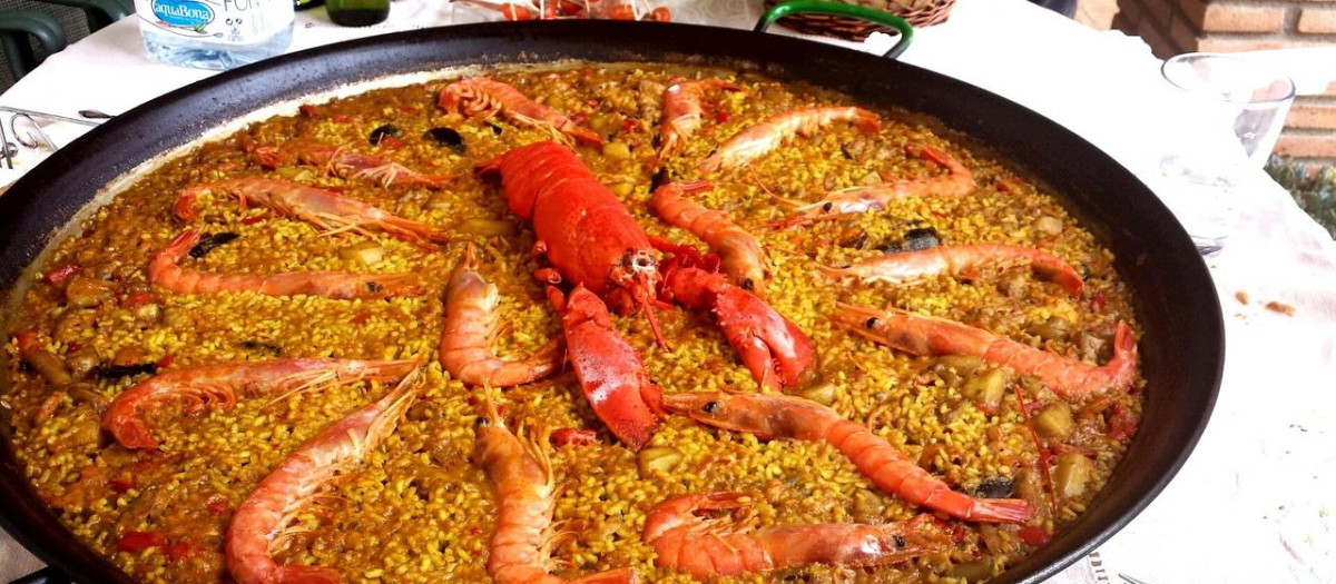 Se dispara el precio de la paella.