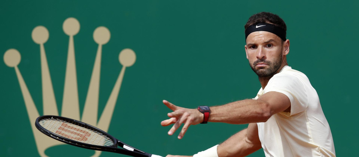 Grigor Dimitrov, el tenista que ha sido robado en Barcelona