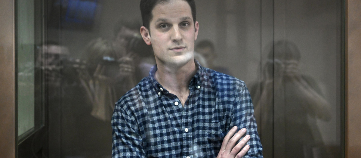 El periodista estadounidense Evan Gershkovich, arrestado por cargos de espionaje