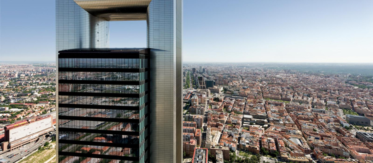 Edificio Cepsa, en Madrid