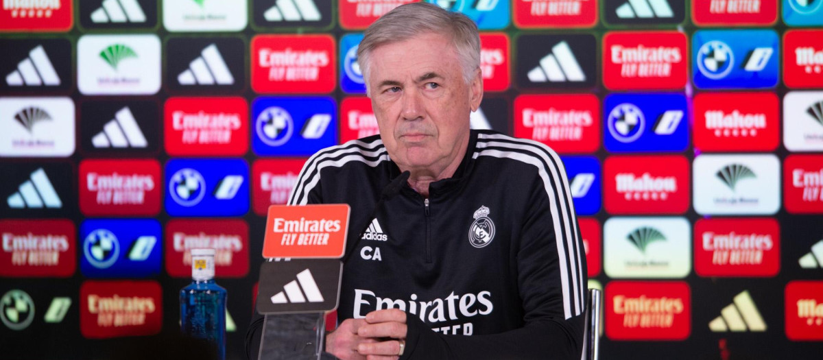 Carlo Ancelotti no se ha mordido la lengua en rueda de prensa