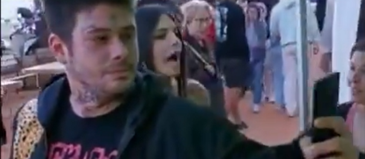 La pareja que ha atacado a los candidatos de Vox