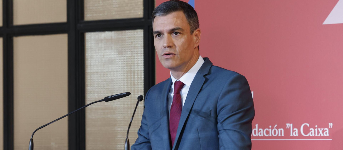 El presidente del Gobierno español, Pedro Sánchez