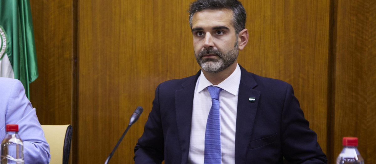 El consejero andaluz de Medio Ambiente, Ramón Fernández-Pacheco, en una imagen de archivo