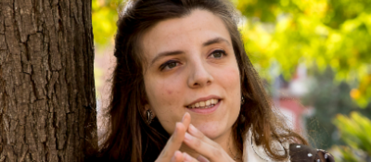 Júlia Bacardit, en una imagen compartida por ella misma en su Twitter