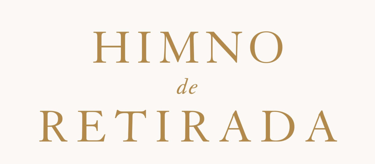 Portada de «Himno de retirada» de David Mamet