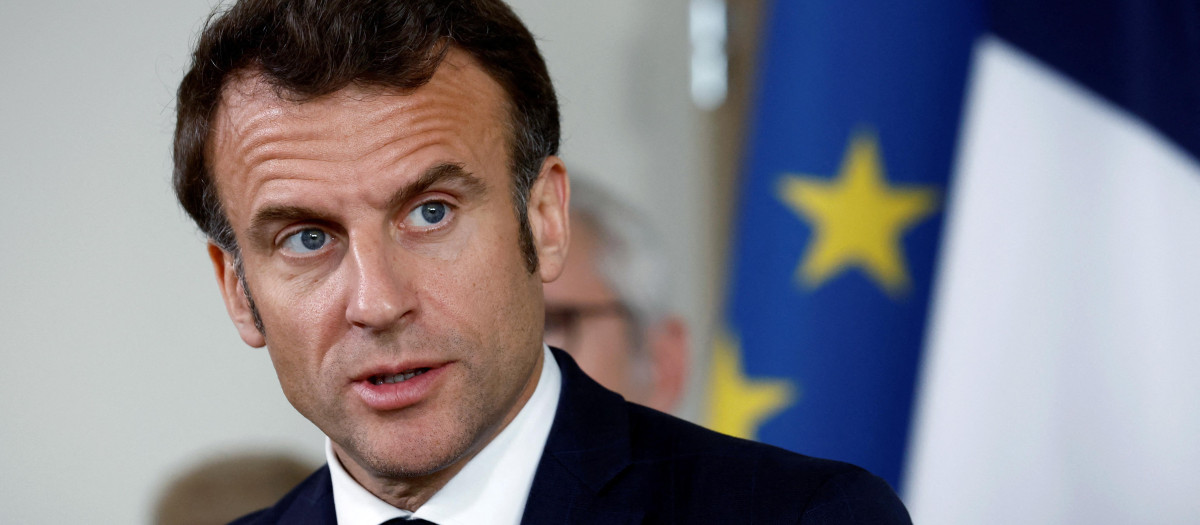 El presidente de Francia, Emmanuel Macron