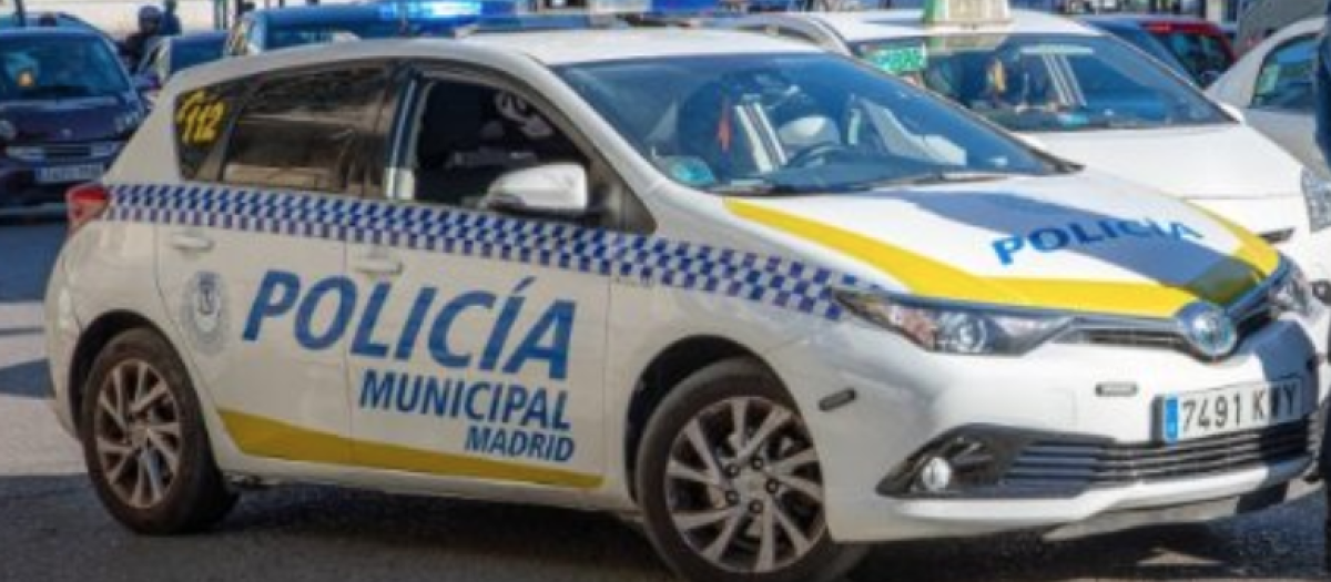 Coche de la Policía Municipal de Madrid