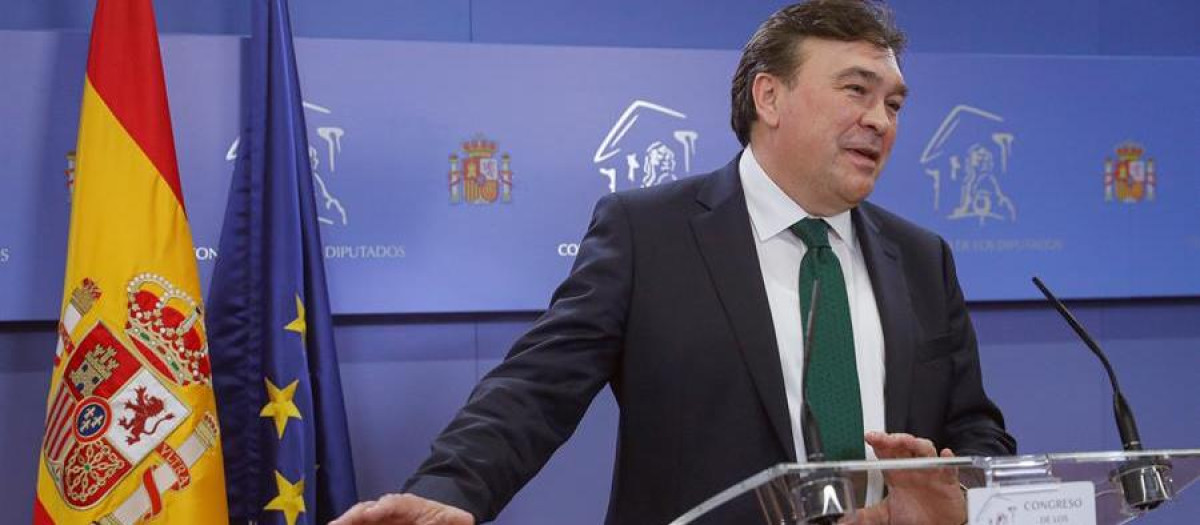 El diputado de Teruel Existe Tomás Guitarte, en una imagen de archivo