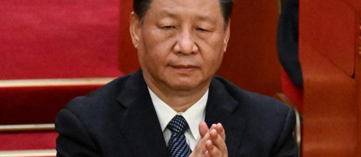 El presidente chino Xi Jinping durante la Asamblea Popular Nacional