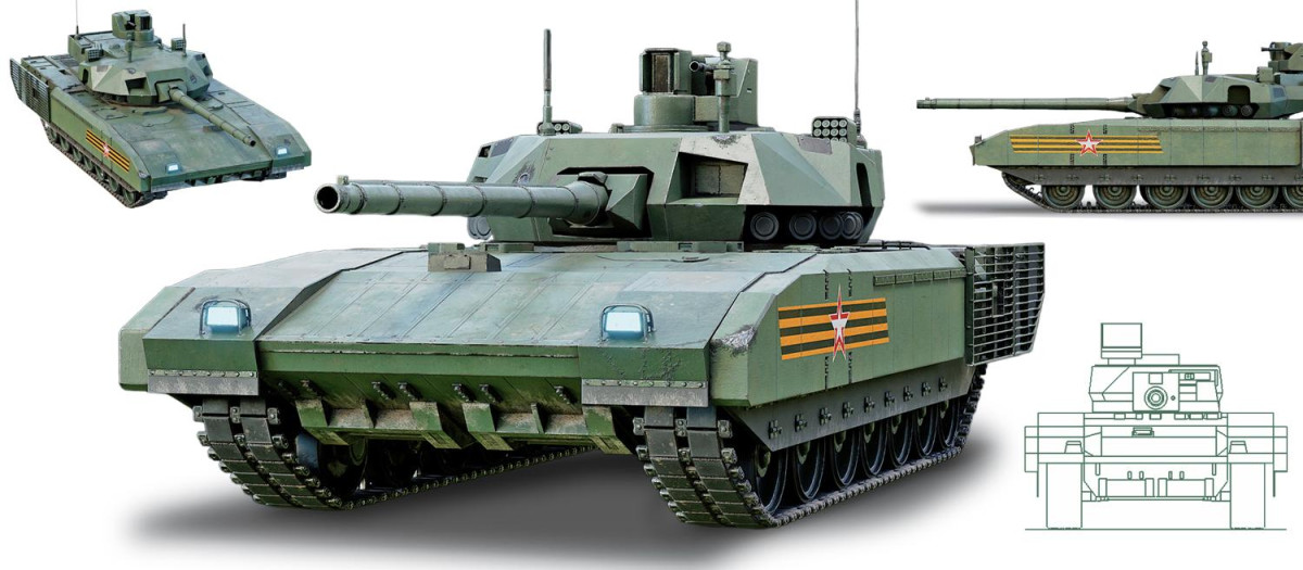 El carro de combate ruso T-14 Armata