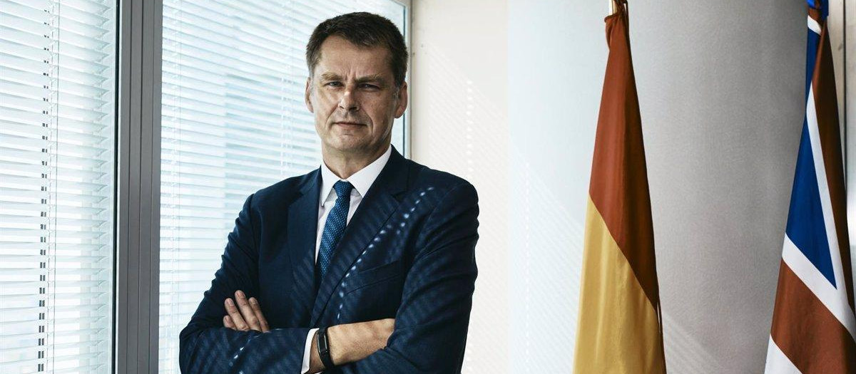 El embajador del Reino Unido en España, Hugh Elliott, en una imagen de archivo