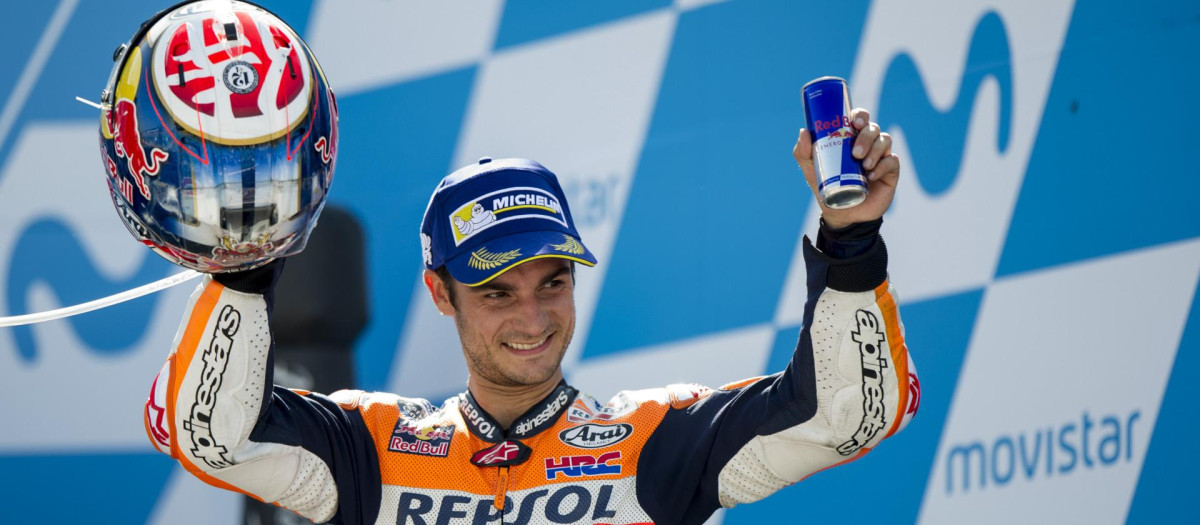 Dani Pedrosa se ha subido 14 veces al podio en Jerez