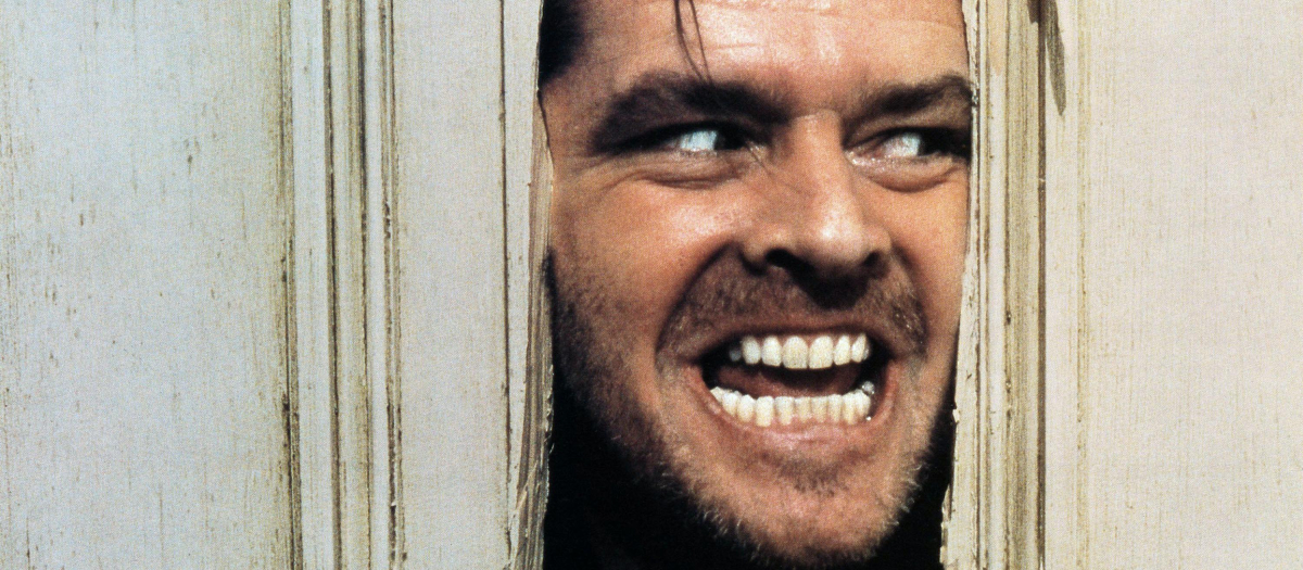 Jack Nicholson protagonizó El resplandor en 1980