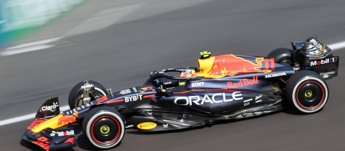 El Red Bull de 'Checo' Pérez, ganador del GP de Azerbaiyán de F1