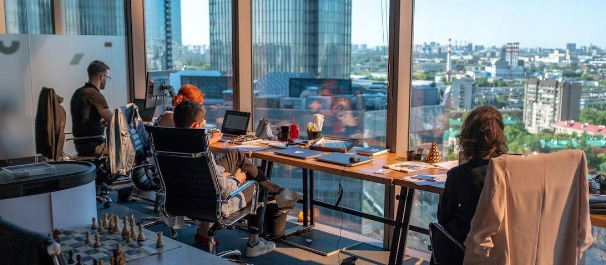 Oficina de emprendedores.