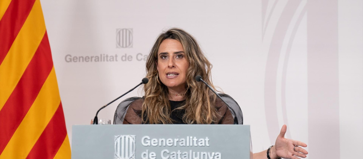 La portavoz del Govern, Patrícia Plaja