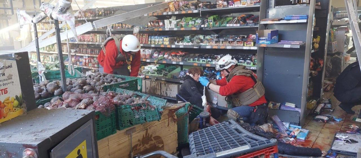 Ataque ruso en Jersón