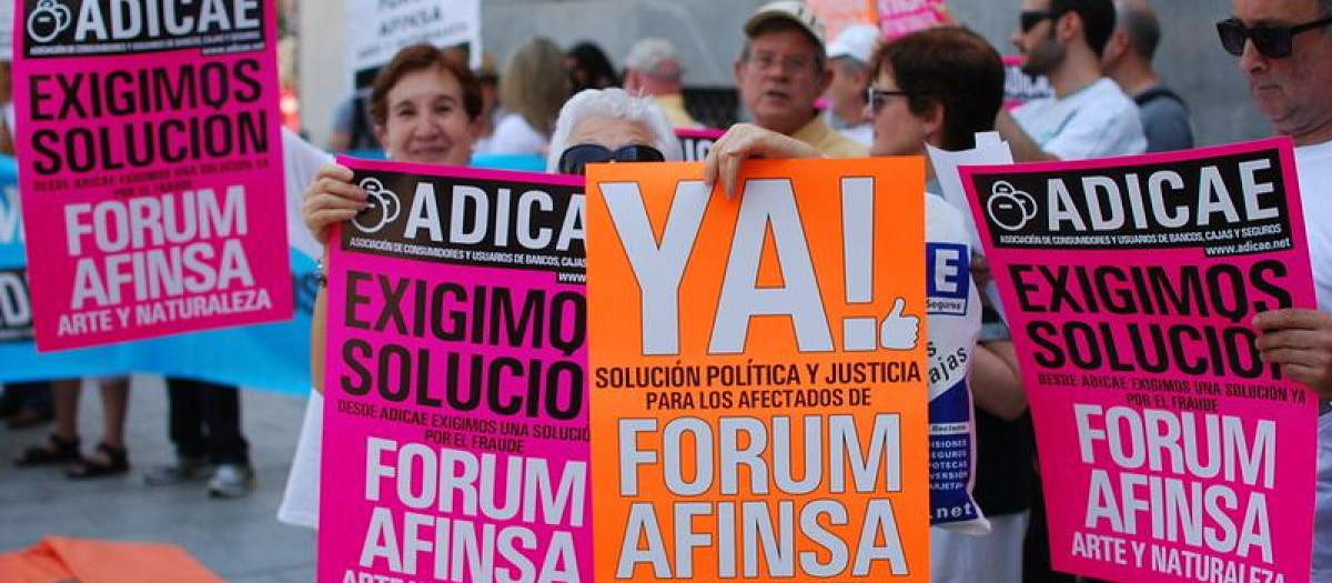 Las movilizaciones, en 2016.